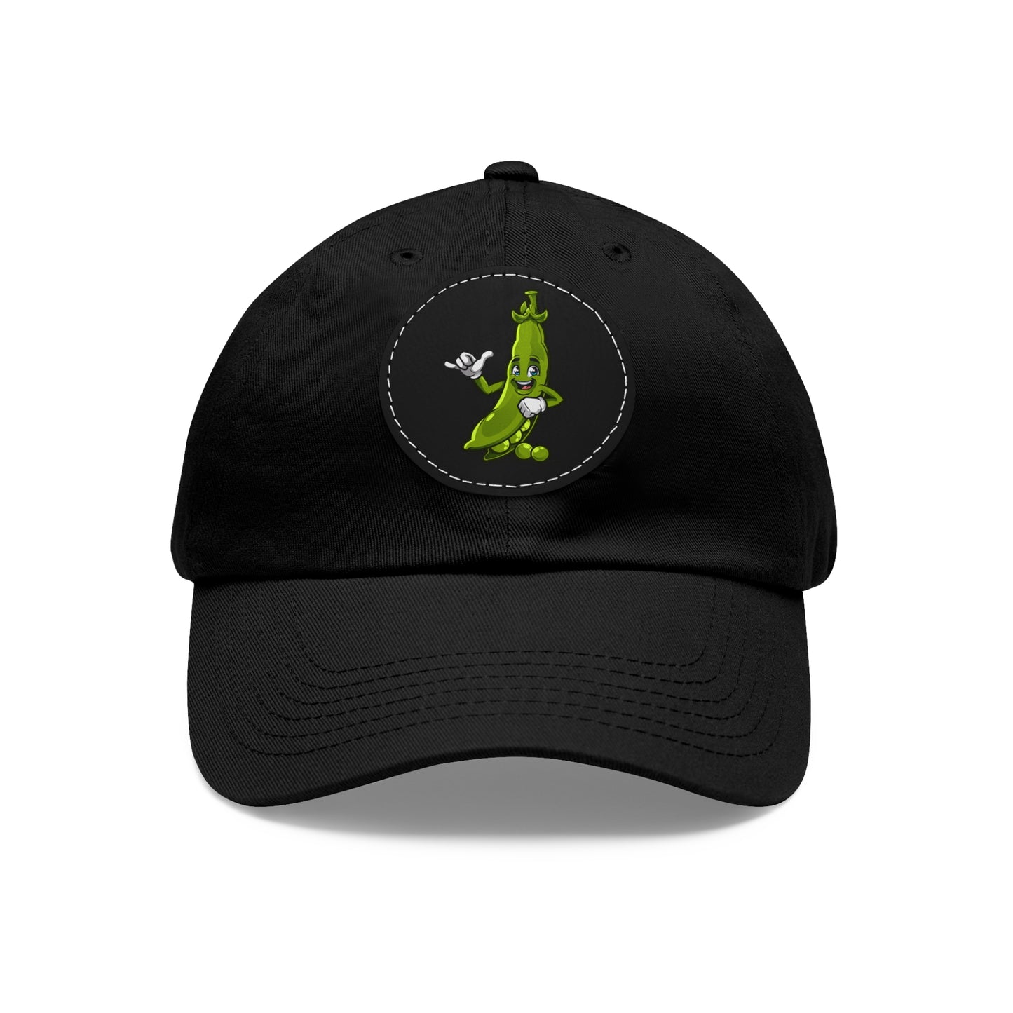 Lousy Peas Dad Hat with Leather Patch