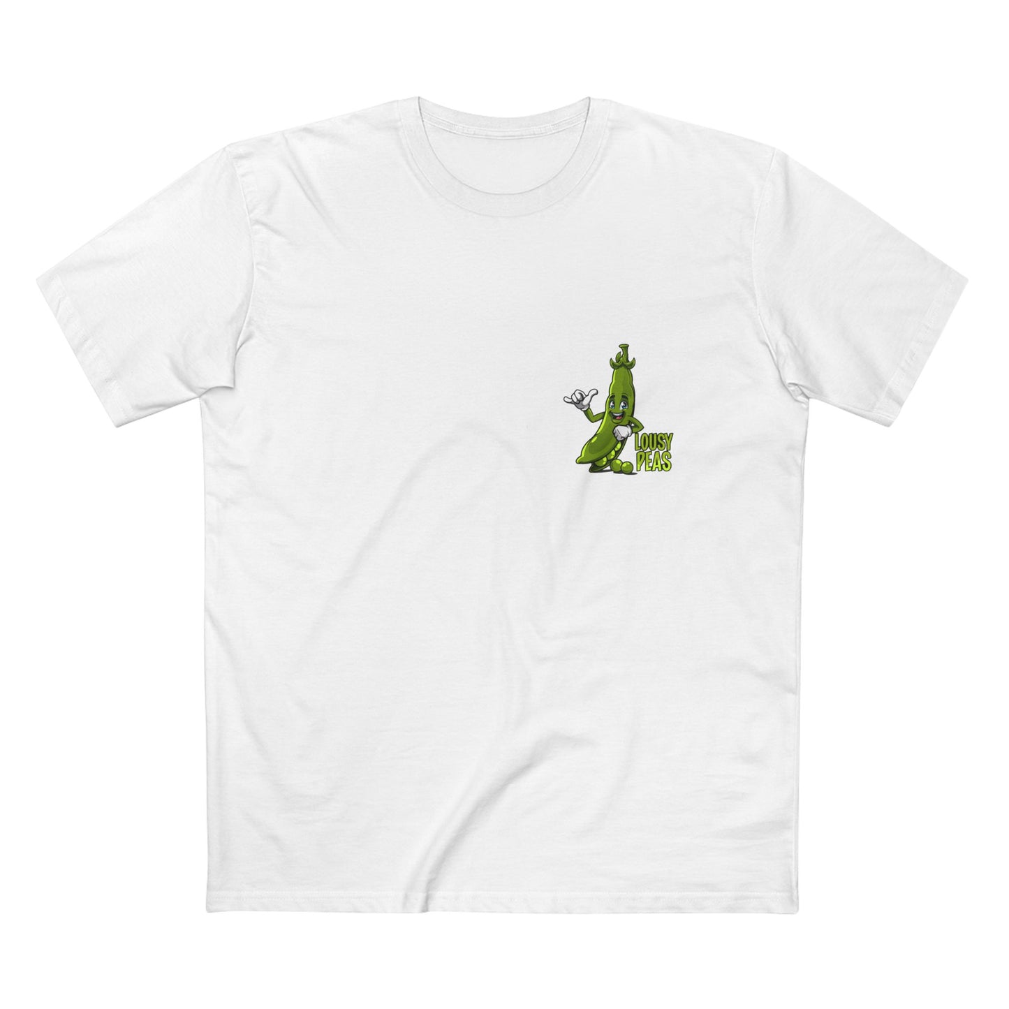 Lousy Peas Men's Cotton Crew Tee