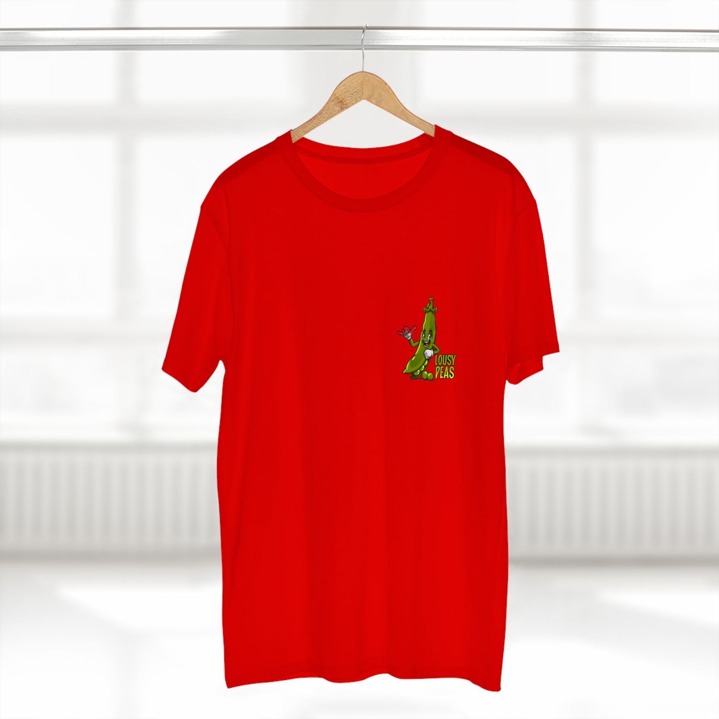 Lousy Peas Men's Cotton Crew Tee