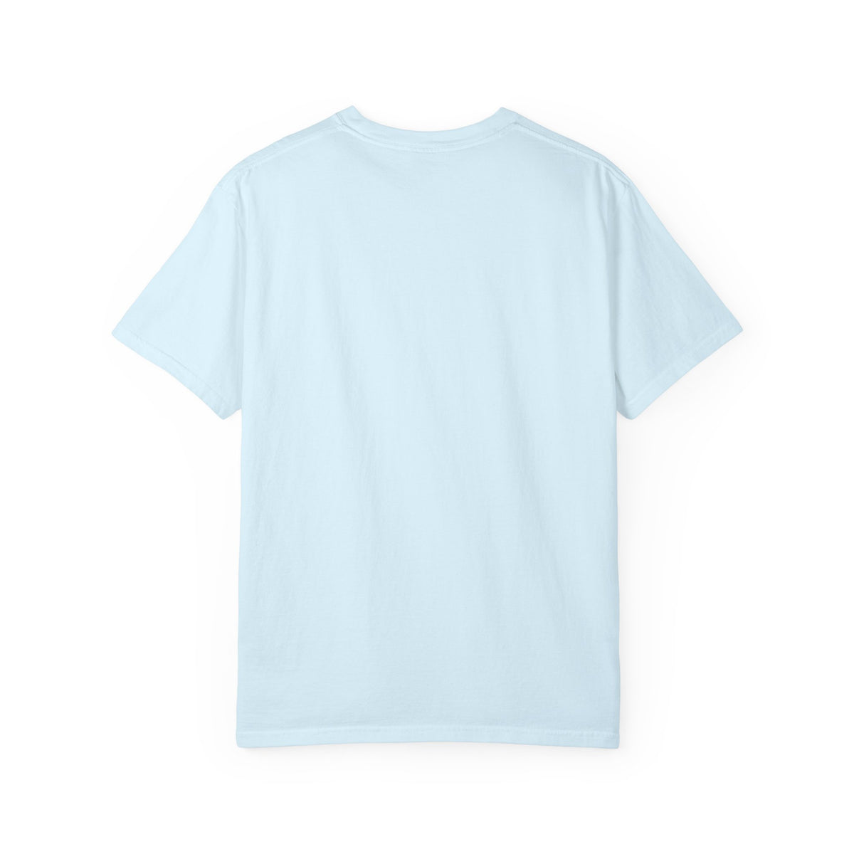 T-Shirt — 'Crash Beach' Surf Graphic Tee (Ocean Waves, Palm Trees, Sunset)