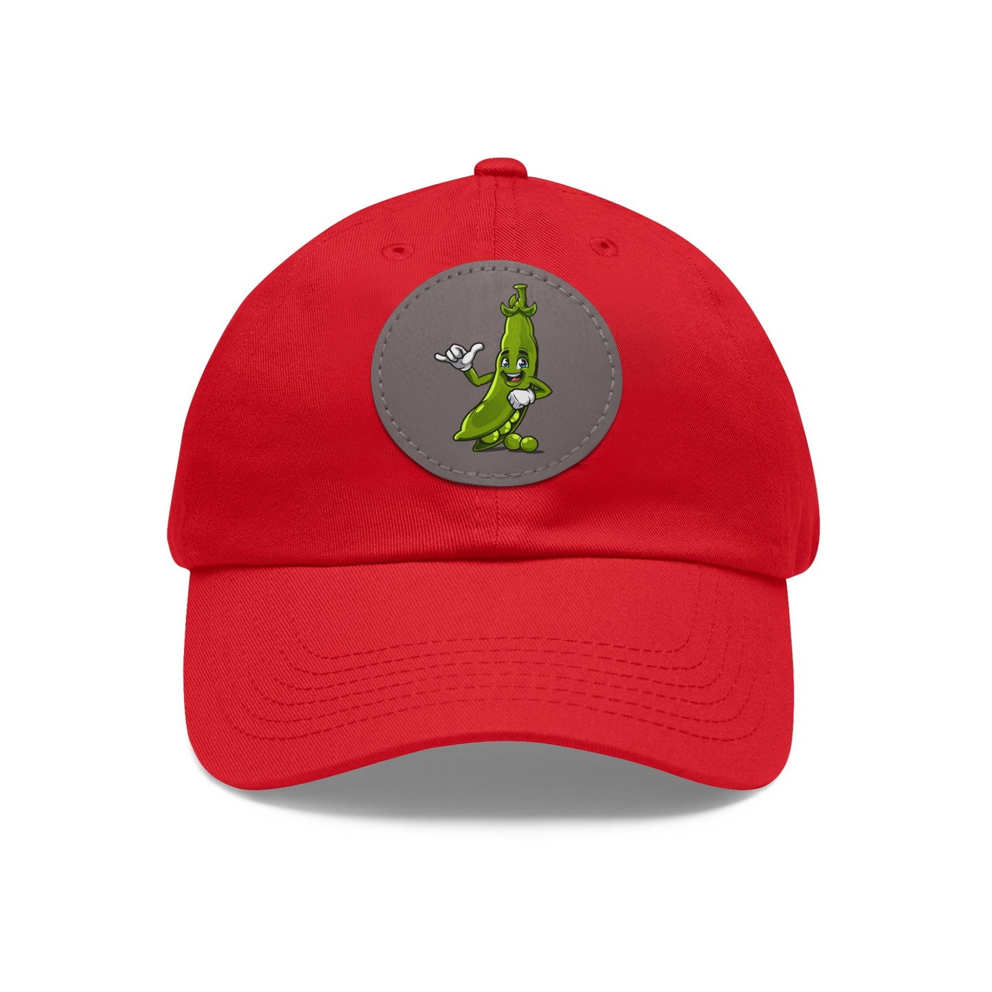 Lousy Peas Dad Hat with Leather Patch