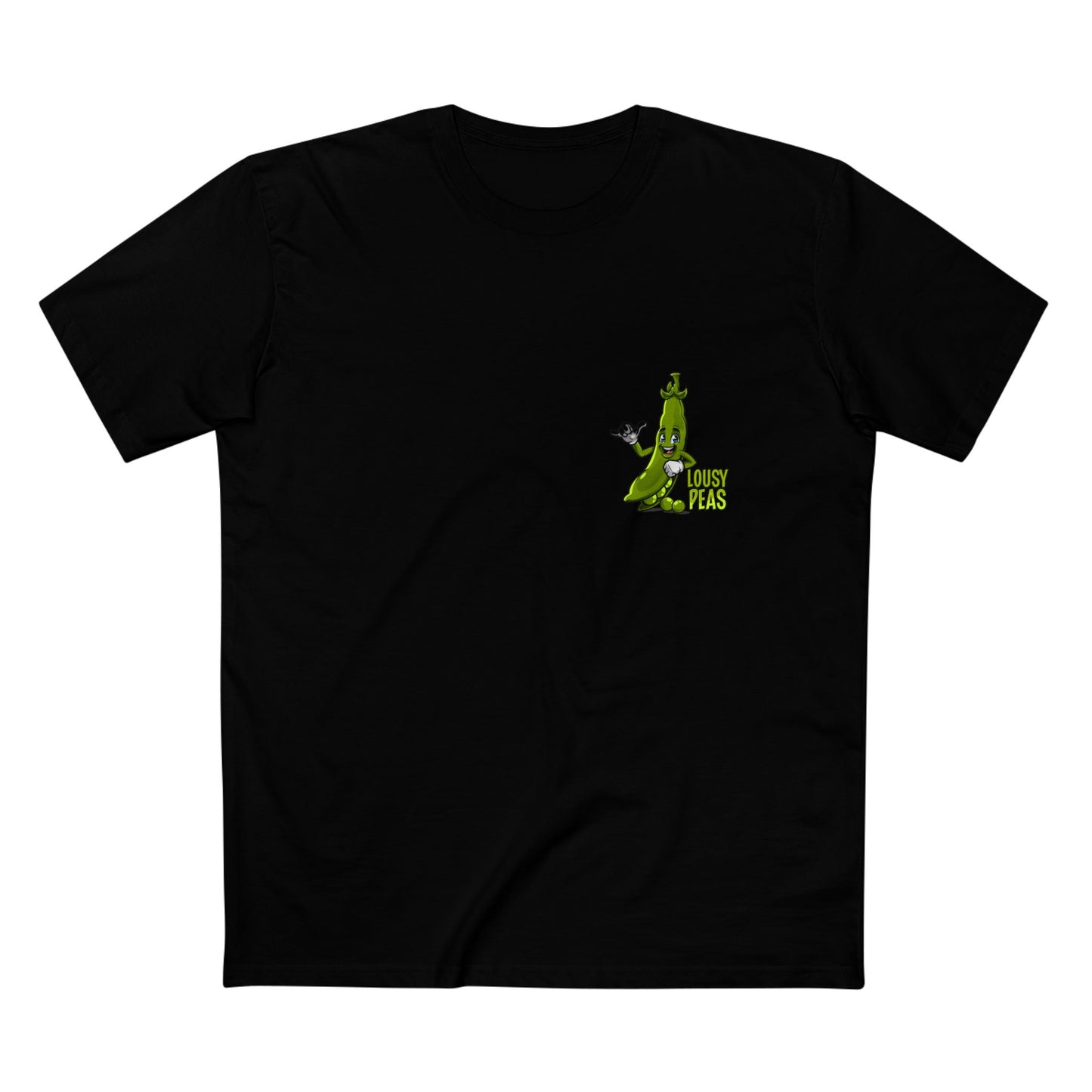 Lousy Peas Men's Cotton Crew Tee