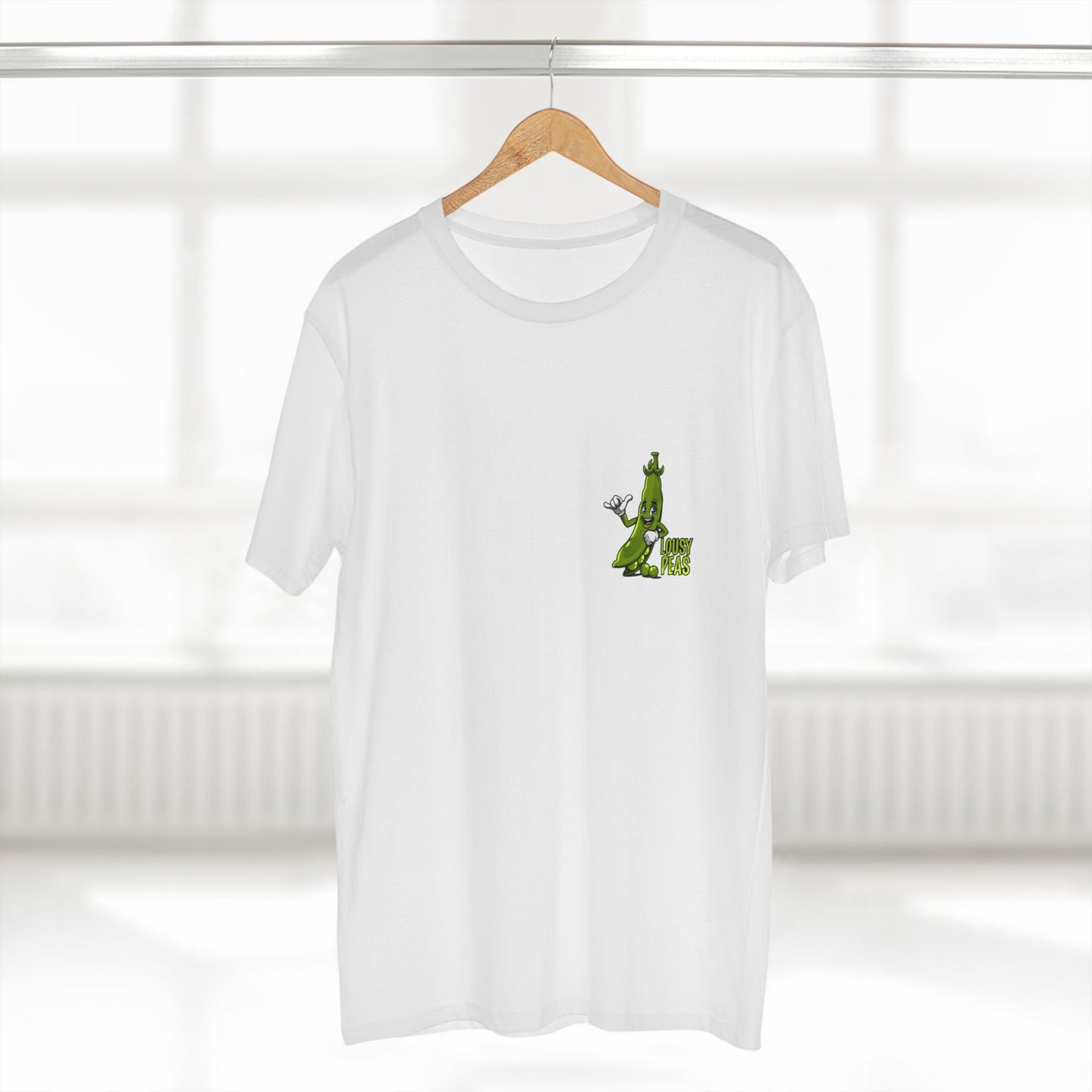 Lousy Peas Men's Cotton Crew Tee