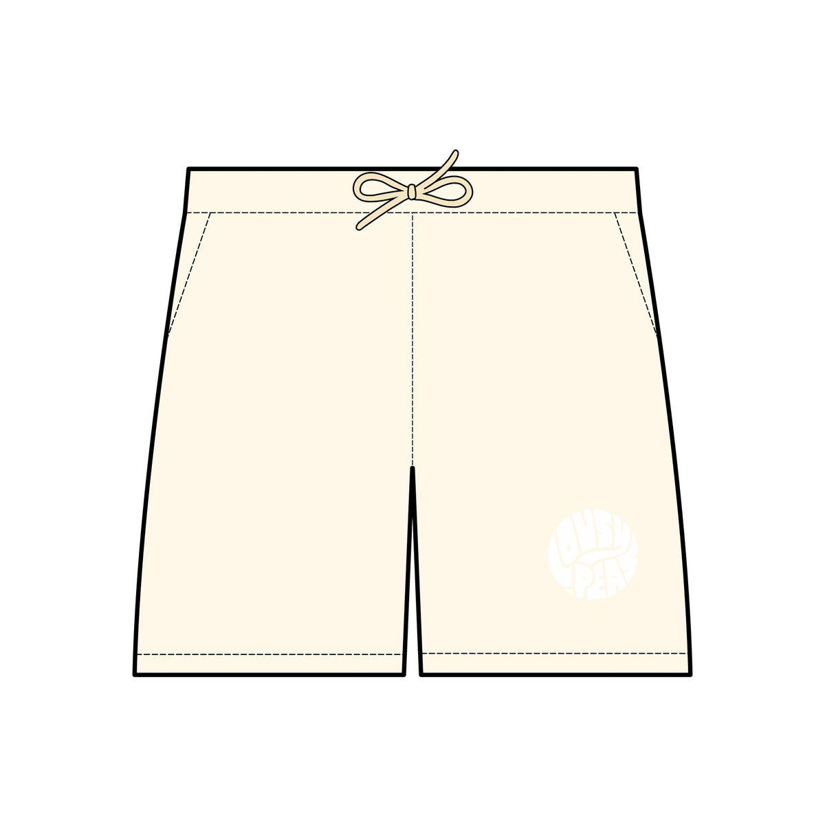 Unisex Garment-Dyed Lightweight Fleece Sweat Shorts