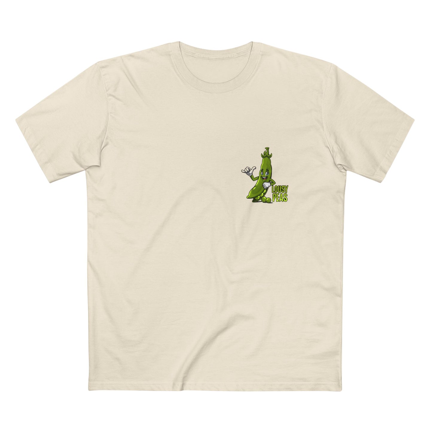 Lousy Peas Men's Cotton Crew Tee