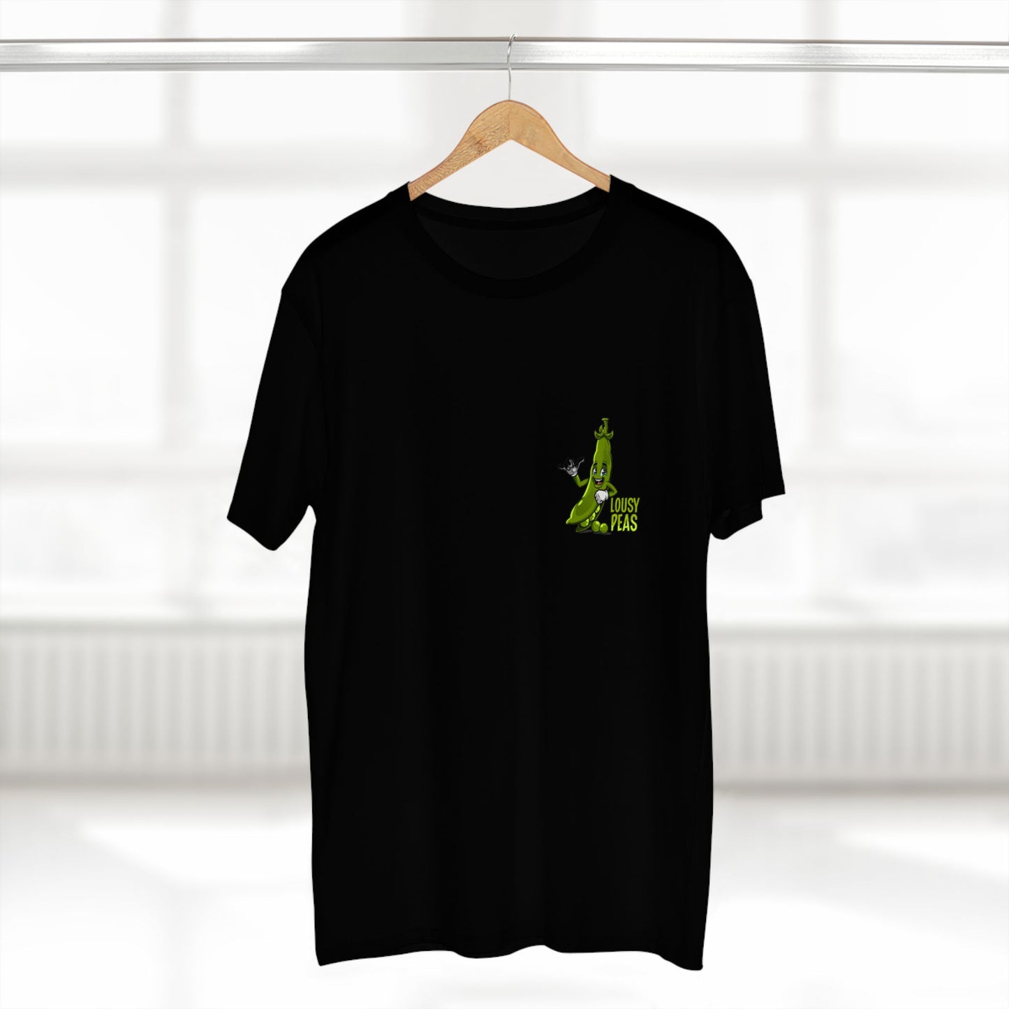 Lousy Peas Men's Cotton Crew Tee