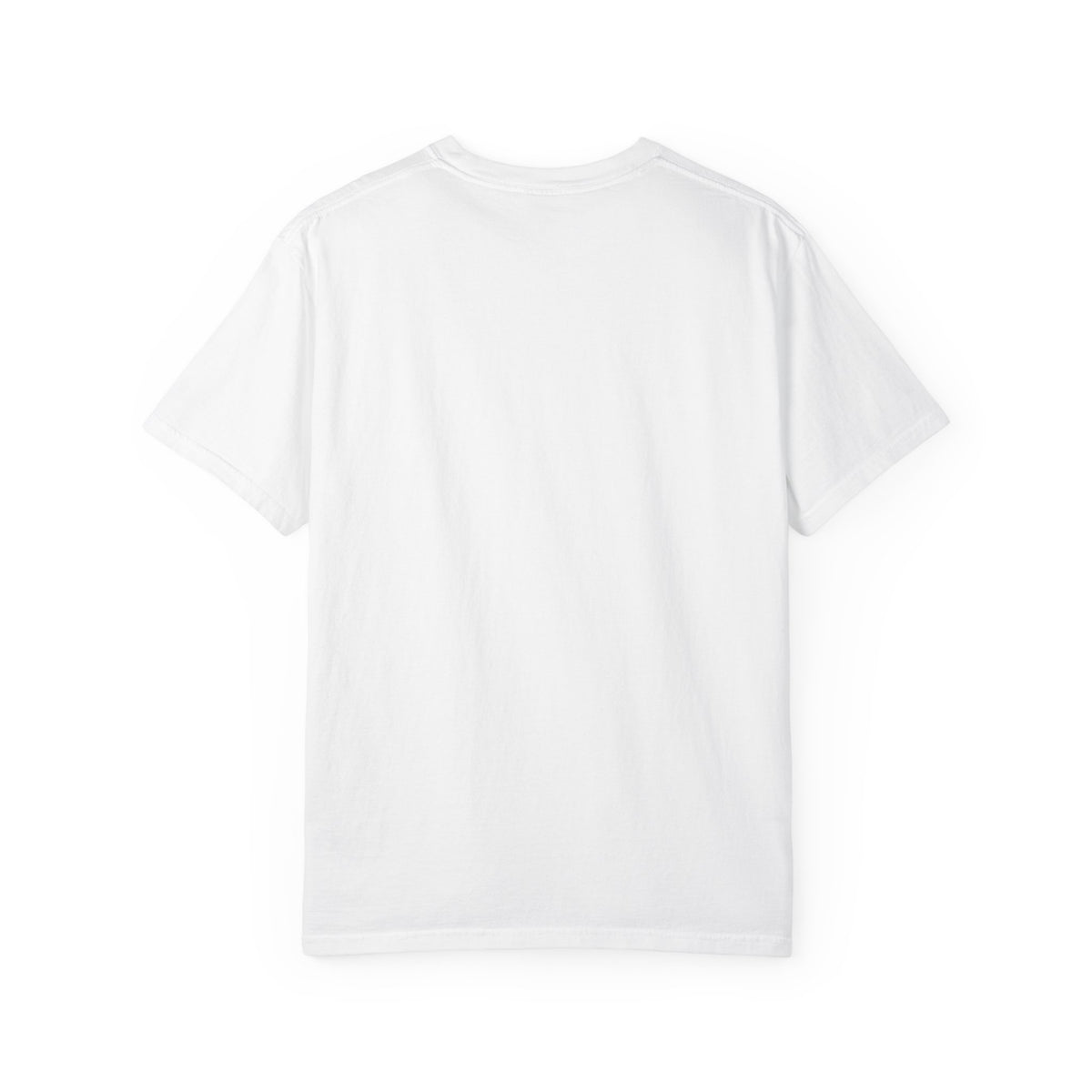 T-Shirt — 'Crash Beach' Surf Graphic Tee (Ocean Waves, Palm Trees, Sunset)